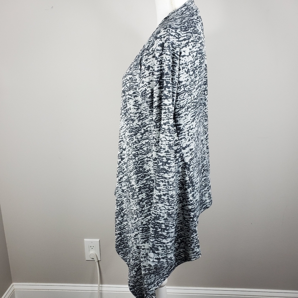 Soybu gray open cardigan space dye M - Picture 6 of 9